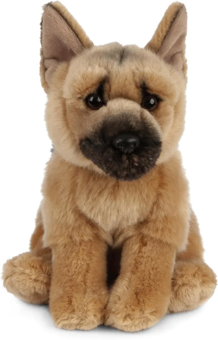 German Shepherd Husky Mix: Adorable Plush Toy for Your Collection